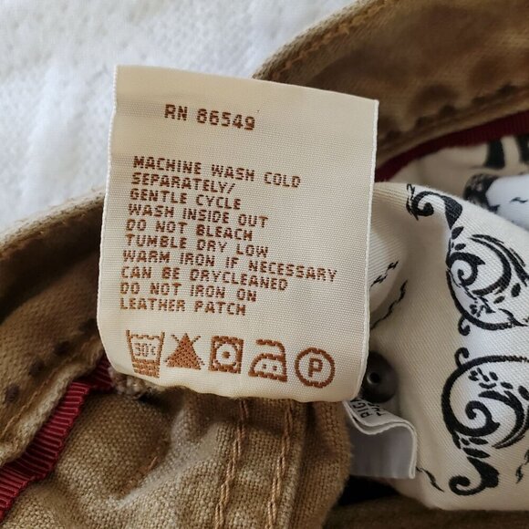 Tommy Bahama Mens Jeans Classic Fit khaki Brown Jeans actual size 34x29. - Picture 10 of 11